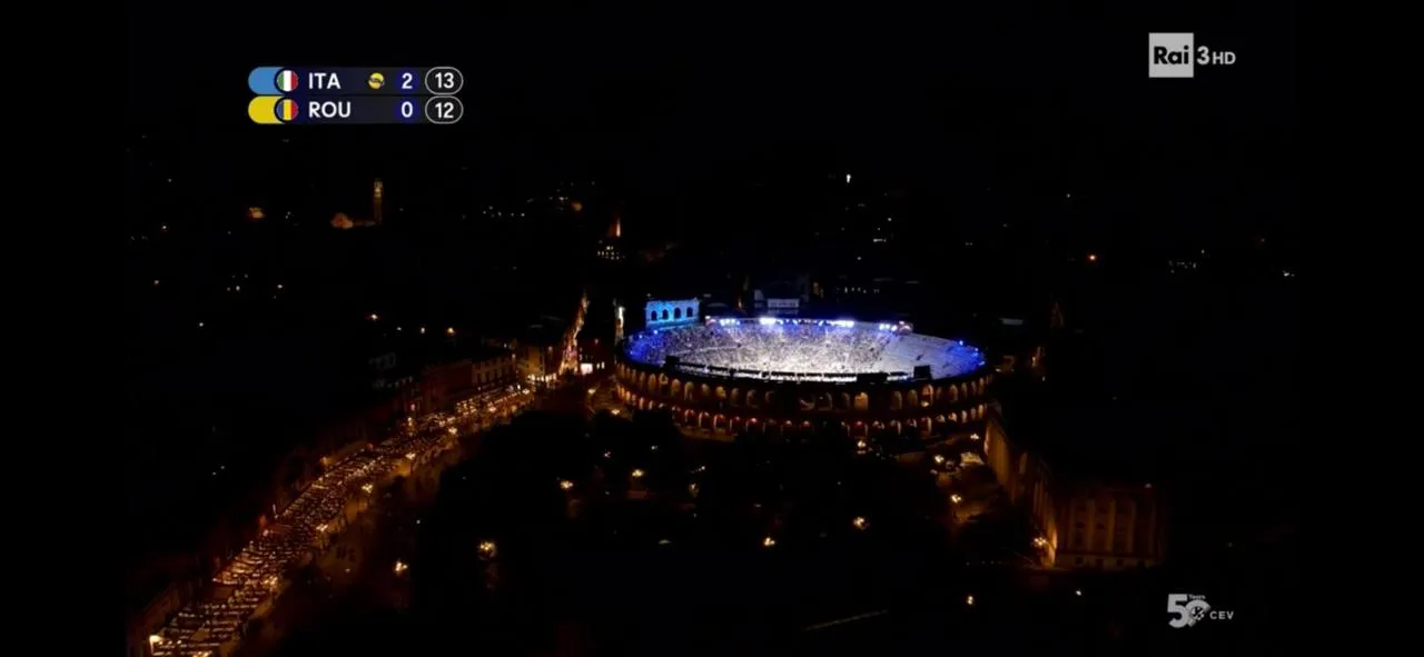 Manifestazioni - Rai 3 - Italia vs Romania