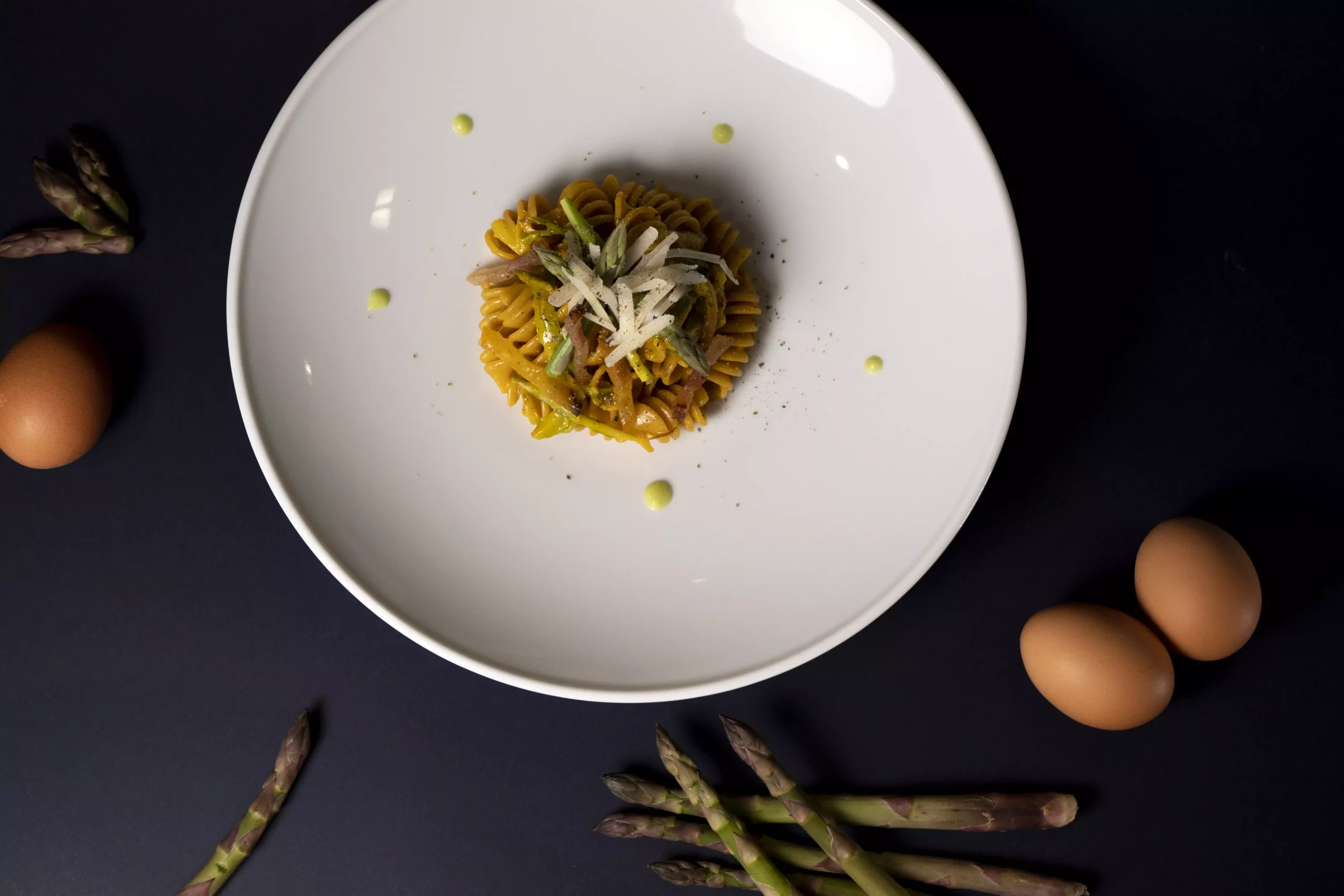Food - Pasta con asparagi e grana