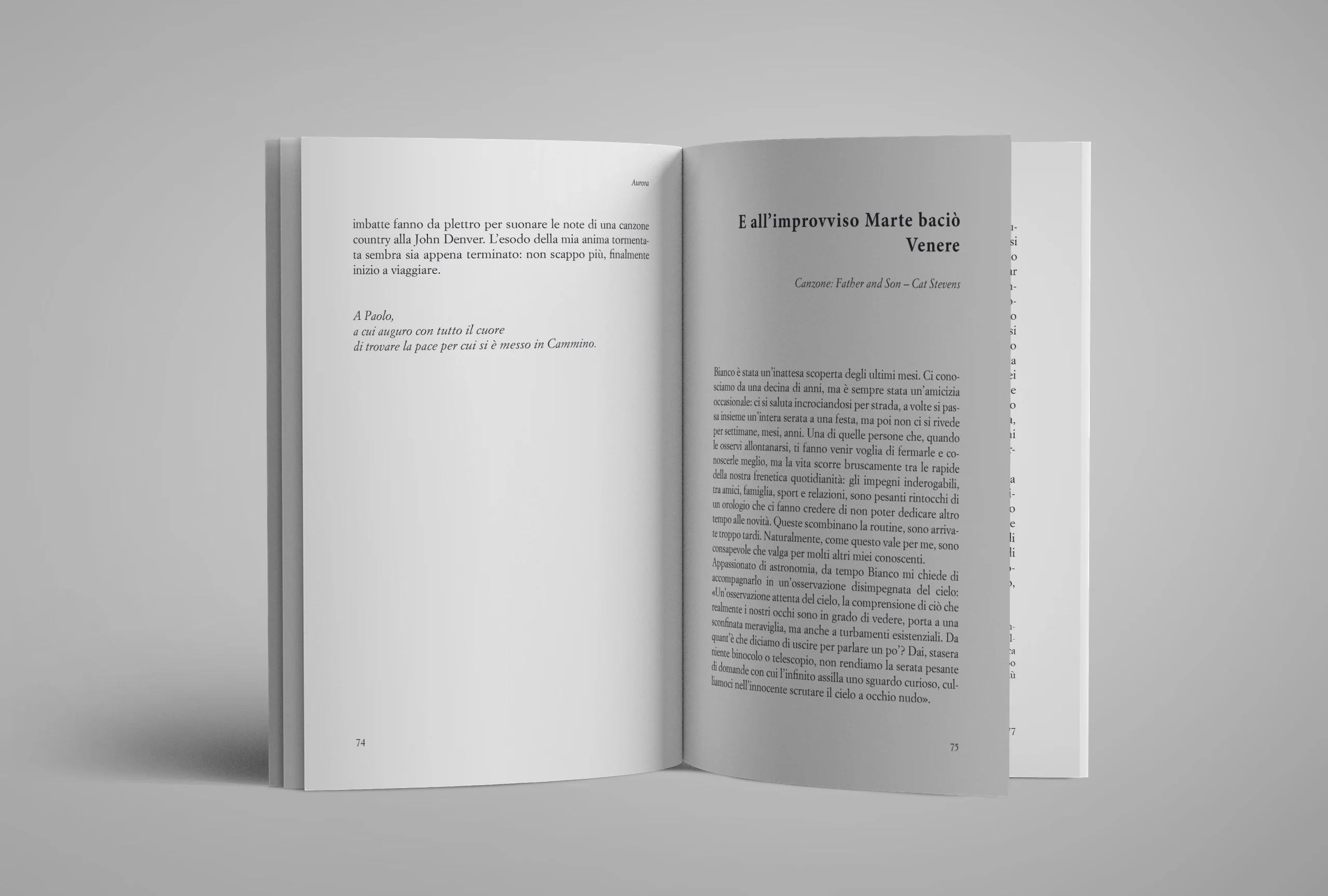 Aurora - Libro aperto